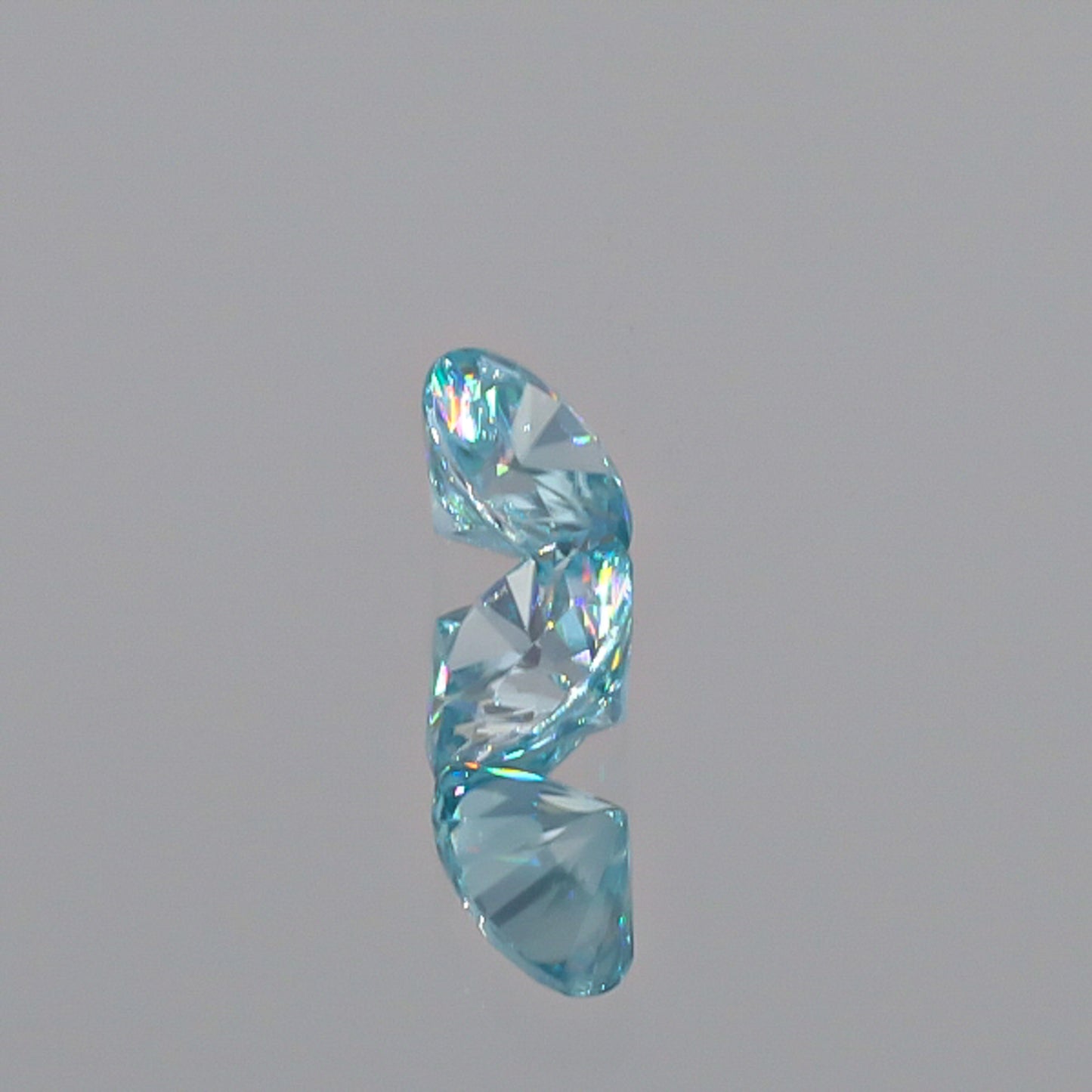 Natural Blue Zircon Pair 3.32 Total Carats