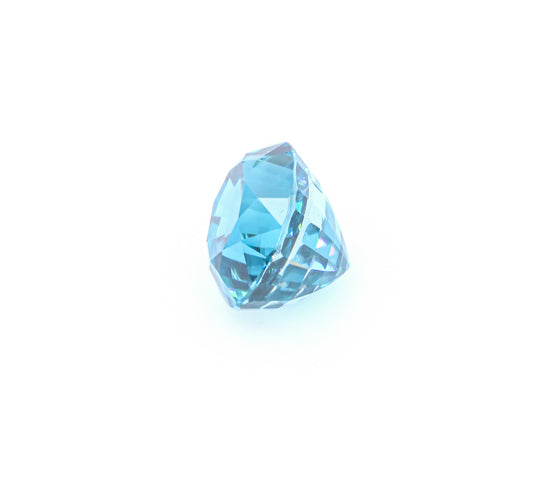 Natural Blue Zircon Oval Shape 17.33 Carats