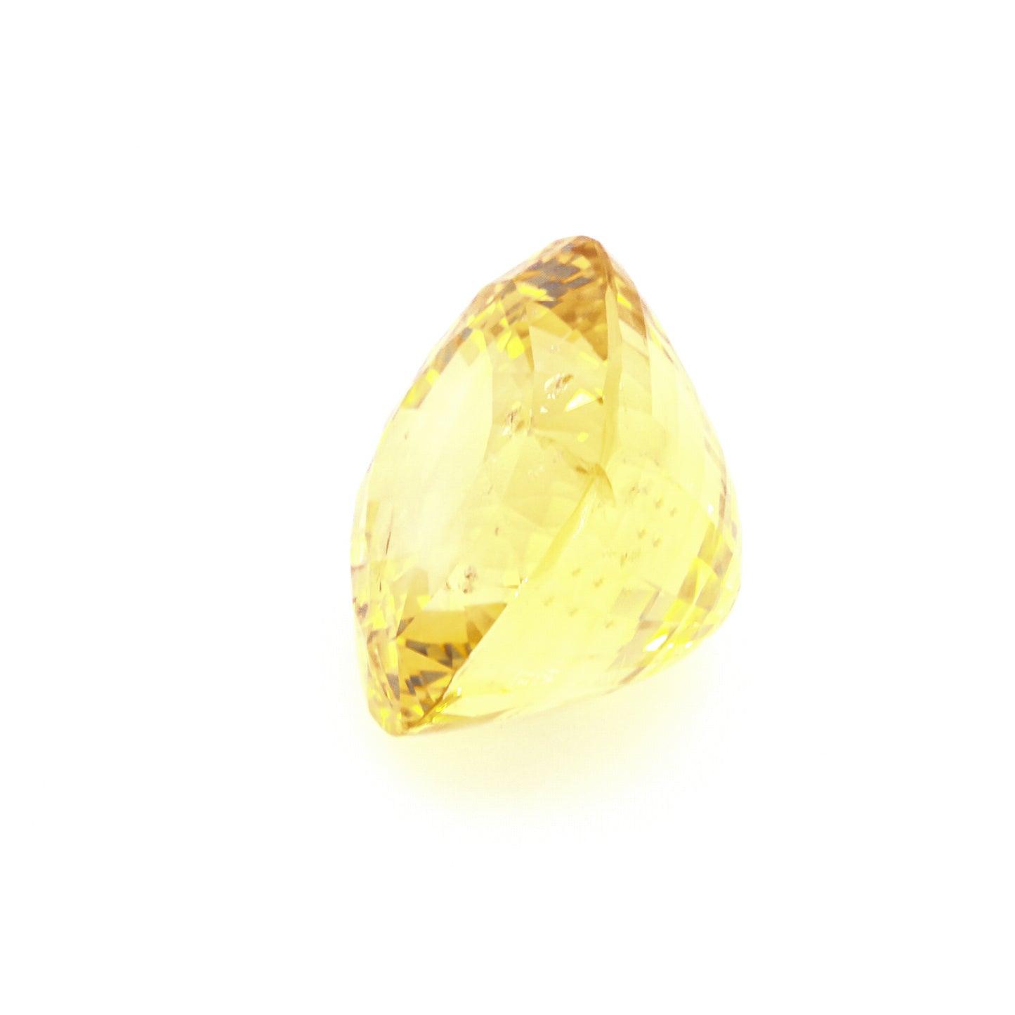 Natural Unheated Ceylon Yellow Sapphire Cushion Shape 59.81ct With GIA Report