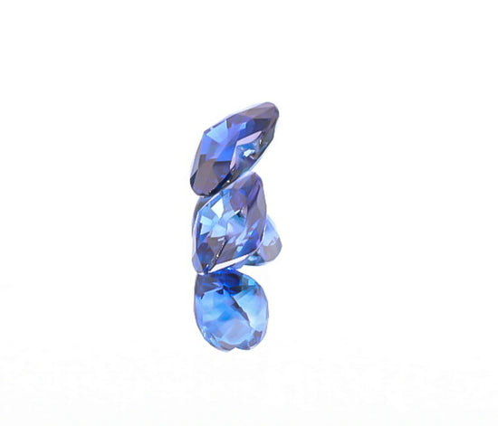 Natural Blue Sapphire Pair Heart Shape 4.03 Total Carat Weight With GIA Report