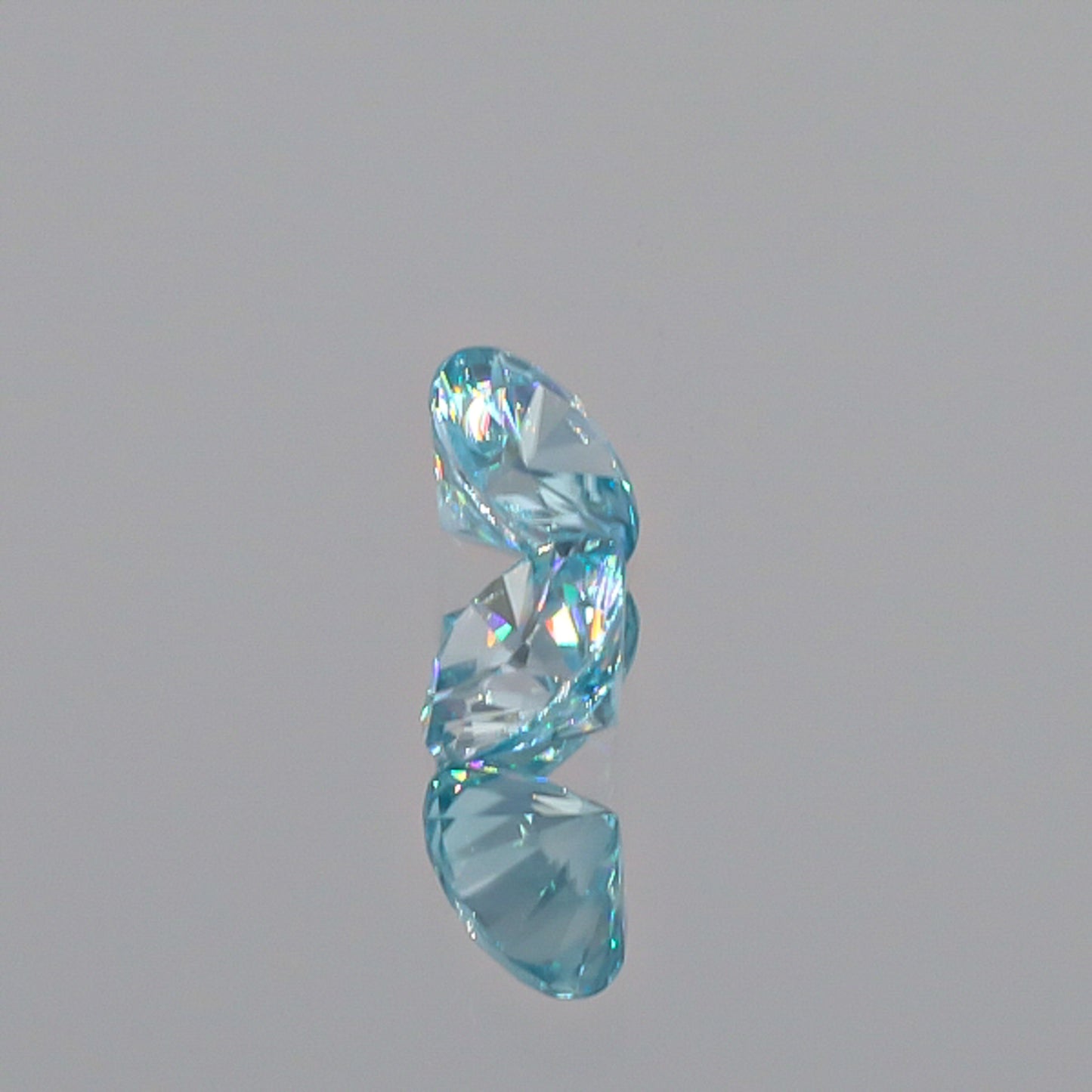 Natural Blue Zircon Pair 3.32 Total Carats