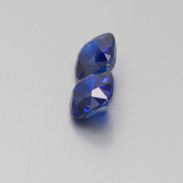 Natural Vivid Blue Sapphire Pair 10.50 Carats GRS Report Pending