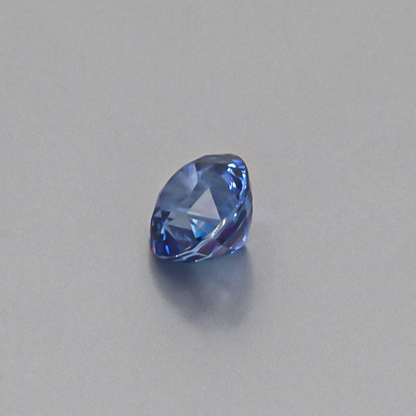 Natural Heated Blue Sapphire Round Shape 5.04 Carats With GIA Report