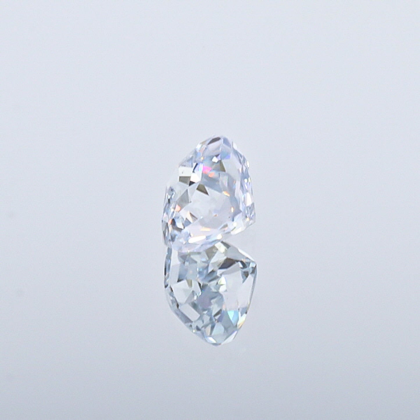 Natural Unheated White Sapphire Square Shape 3.09 Carat With GIA Report