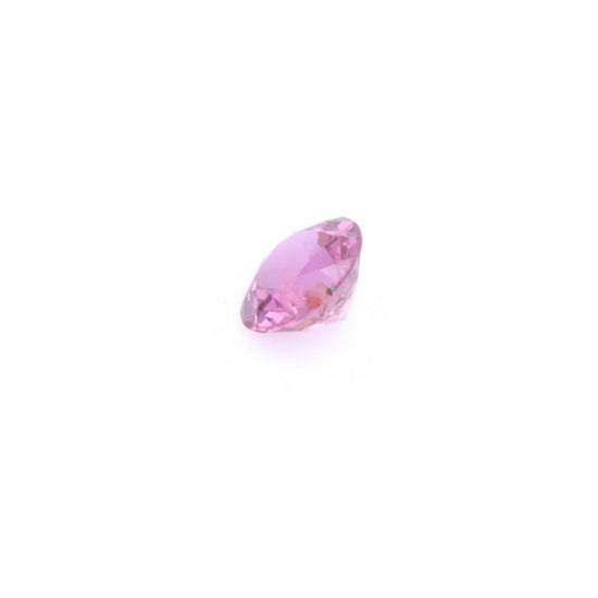 Natural Heated Pink Sapphire Purplish Pink Color Round Shape 1.74 Carats With GIA Report