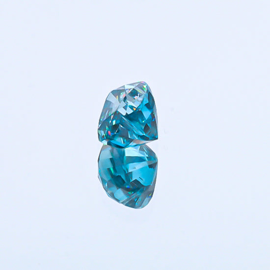 Natural Blue Zircon Heart Shape 9.52 Carats