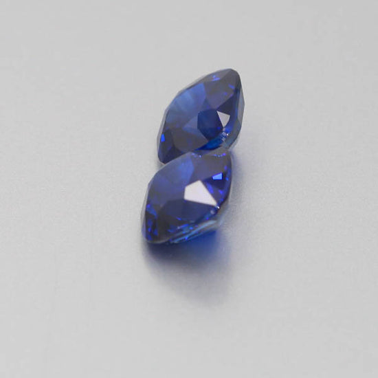 Natural Vivid Blue Sapphire Pair 10.50 Carats GRS Report Pending