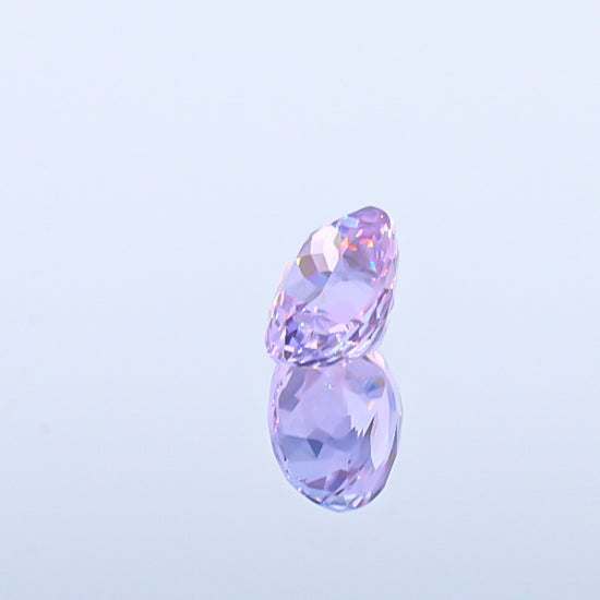 Natural Unheated Purple Zoisite Oval Shape 2.66 Carats With GIA Report