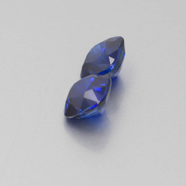 Natural Vivid Blue Sapphire Pair 10.50 Carats GRS Report Pending