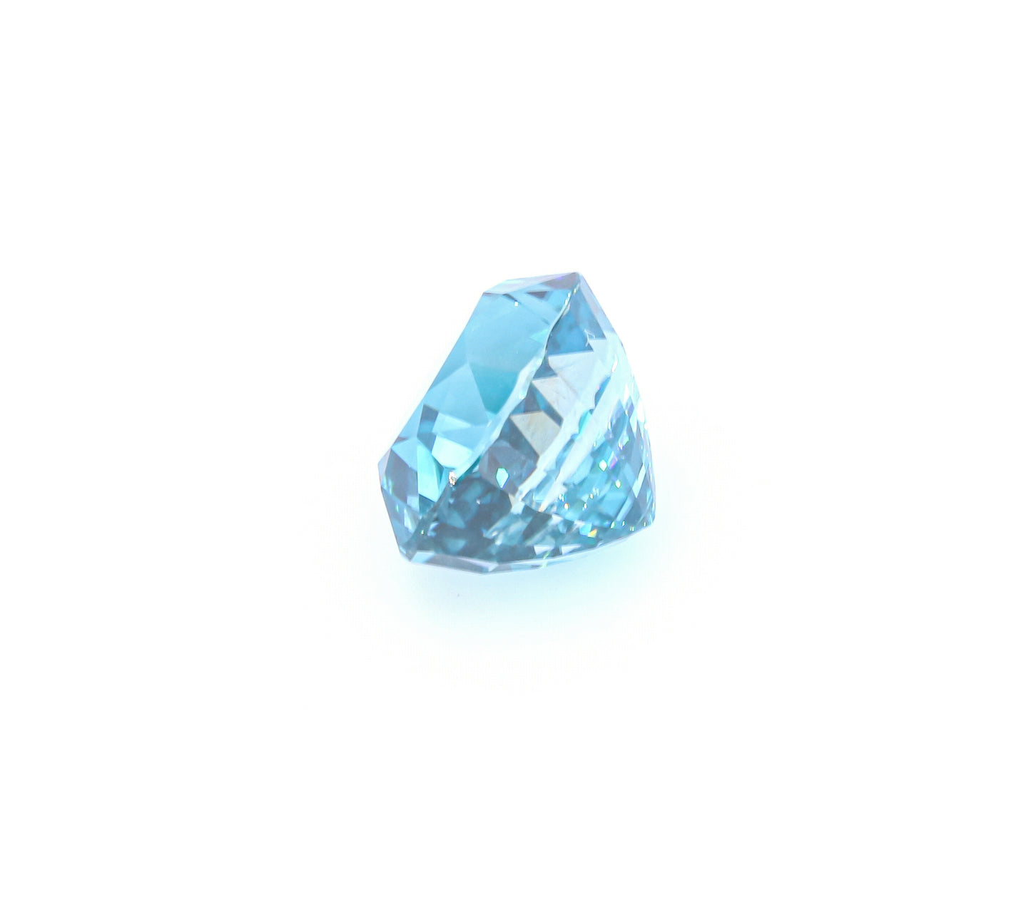 Natural Blue Zircon Oval Shape 17.33 Carats
