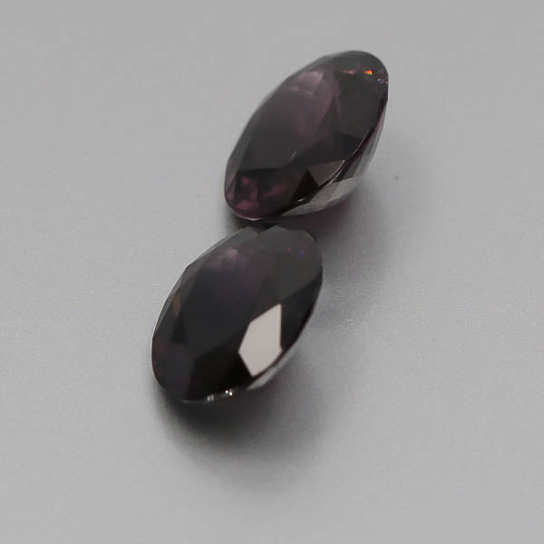 Natural Purple Spinel Pair 10.63 Total Carats