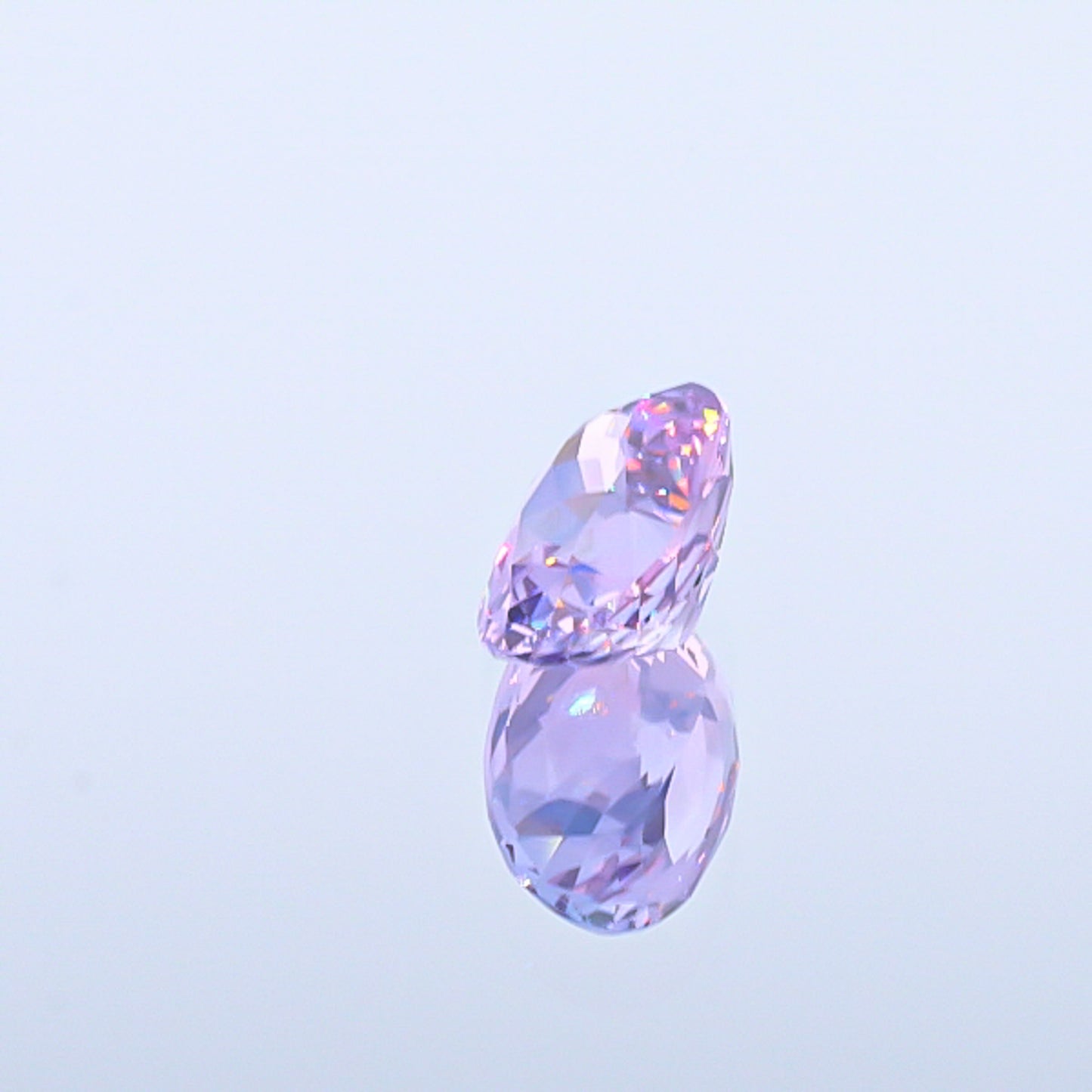 Natural Unheated Purple Zoisite Oval Shape 2.66 Carats With GIA Report