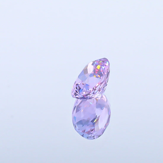 Natural Unheated Purple Zoisite Oval Shape 2.66 Carats With GIA Report