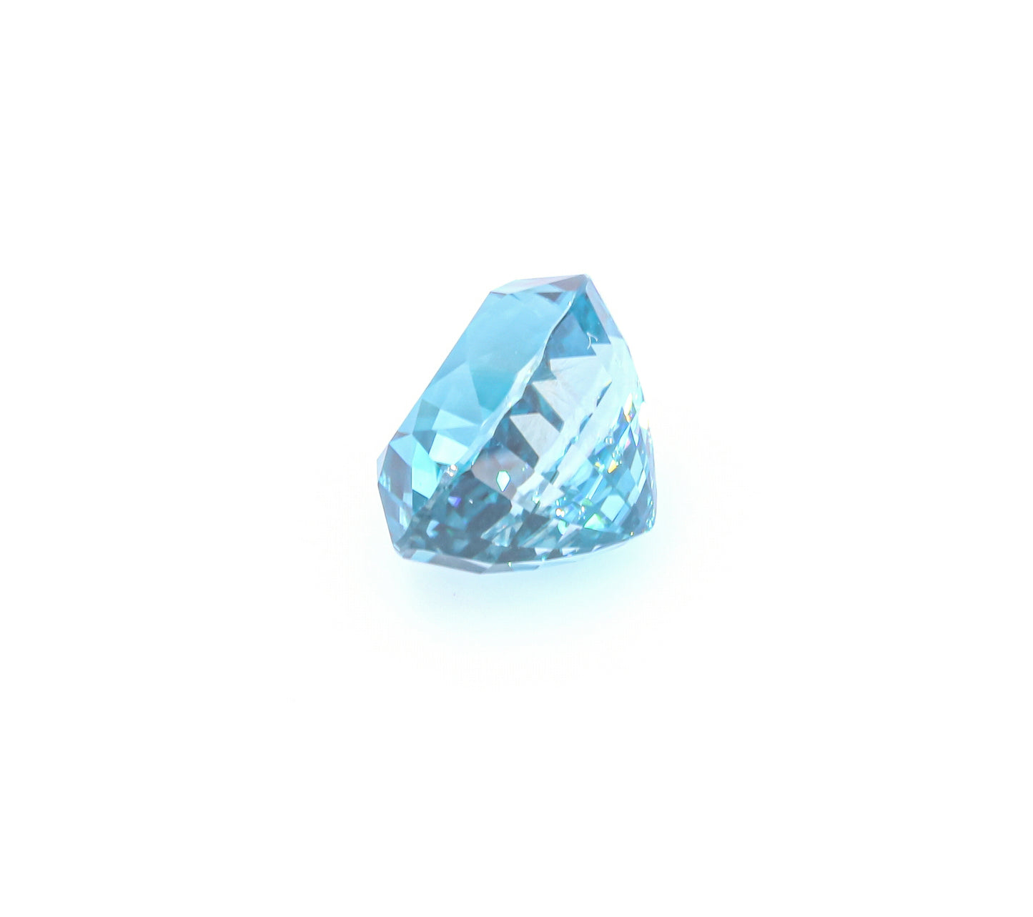 Natural Blue Zircon Oval Shape 17.33 Carats