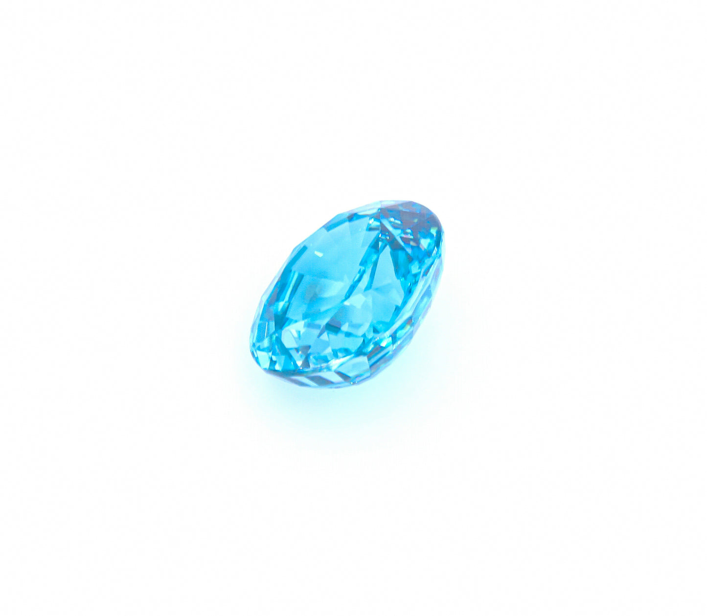 Natural Blue Zircon Oval Shape 17.20 Carats