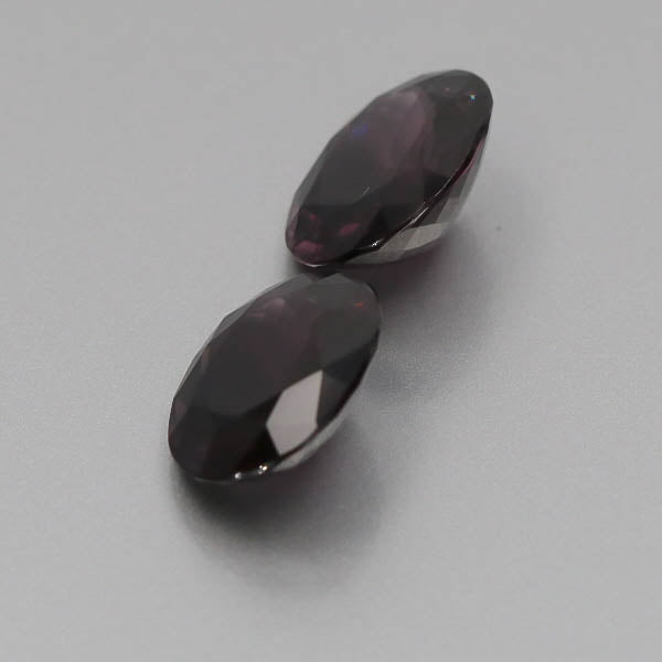 Natural Purple Spinel Pair 10.63 Total Carats