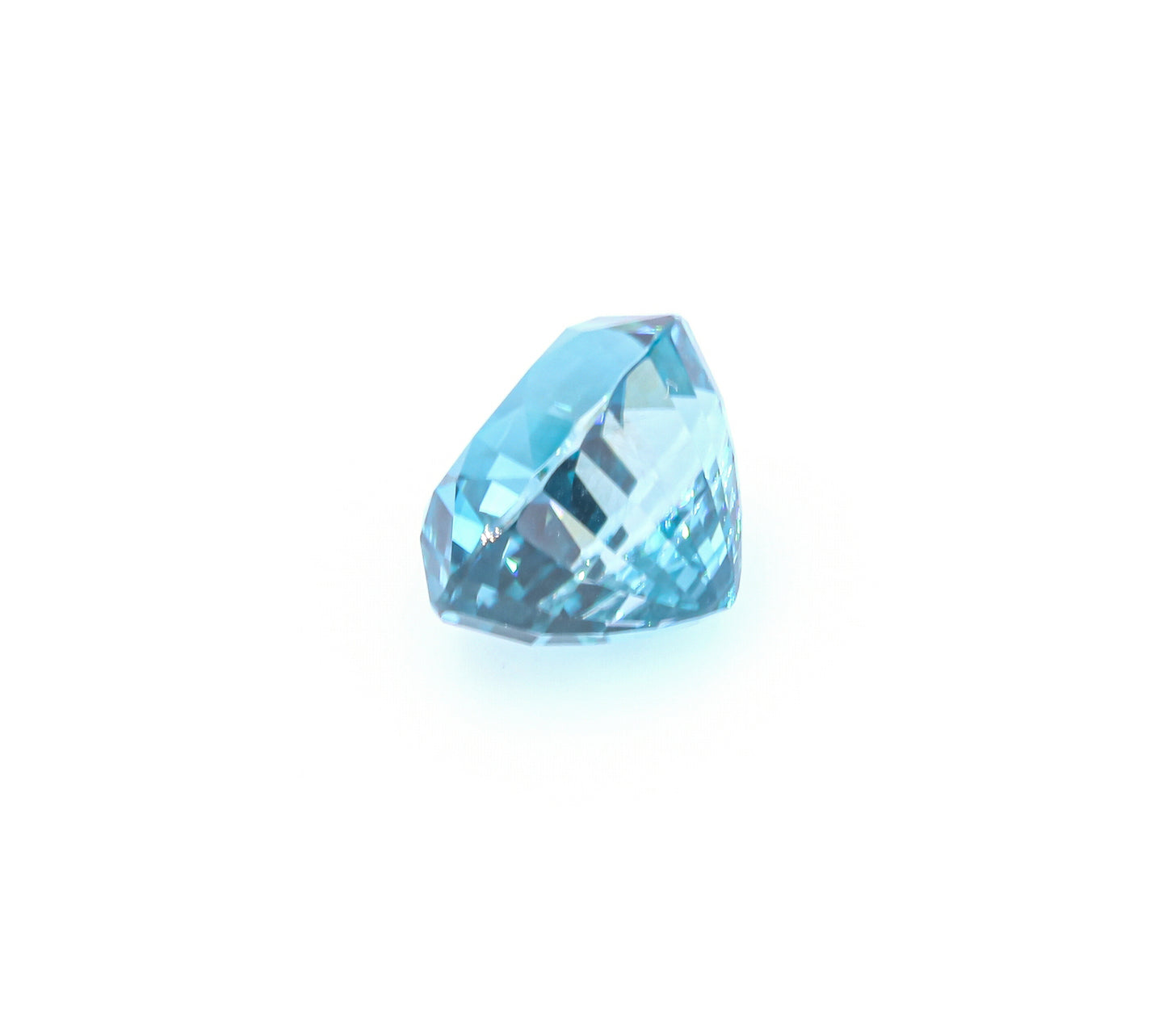 Natural Blue Zircon Oval Shape 17.33 Carats