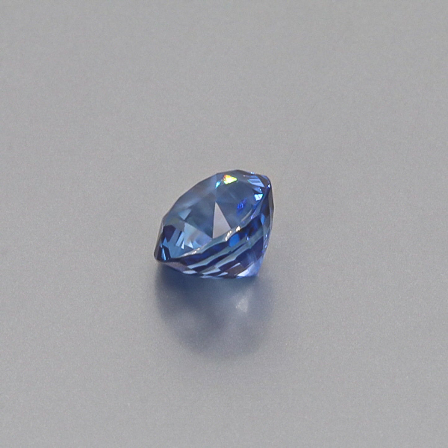 Natural Heated Blue Sapphire Round Shape 5.04 Carats With GIA Report