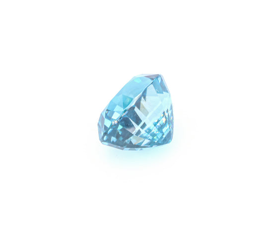 Natural Blue Zircon Oval Shape 17.33 Carats
