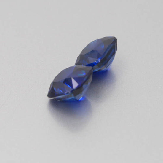 Natural Vivid Blue Sapphire Pair 10.50 Carats GRS Report Pending