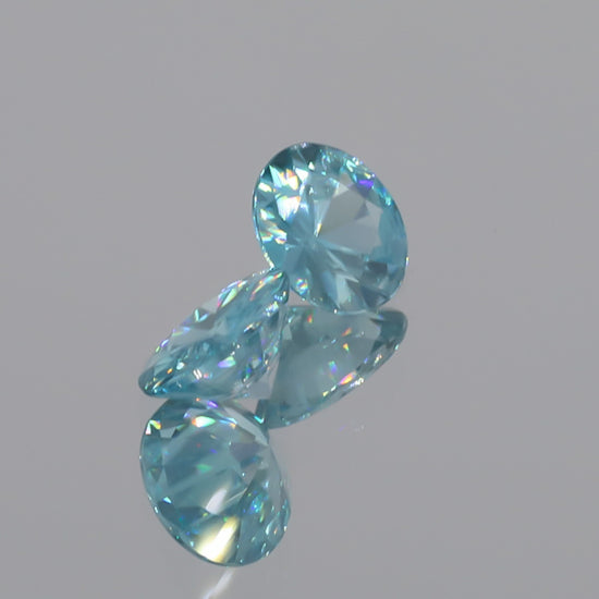 Natural Blue Zircon 5.58 Carats