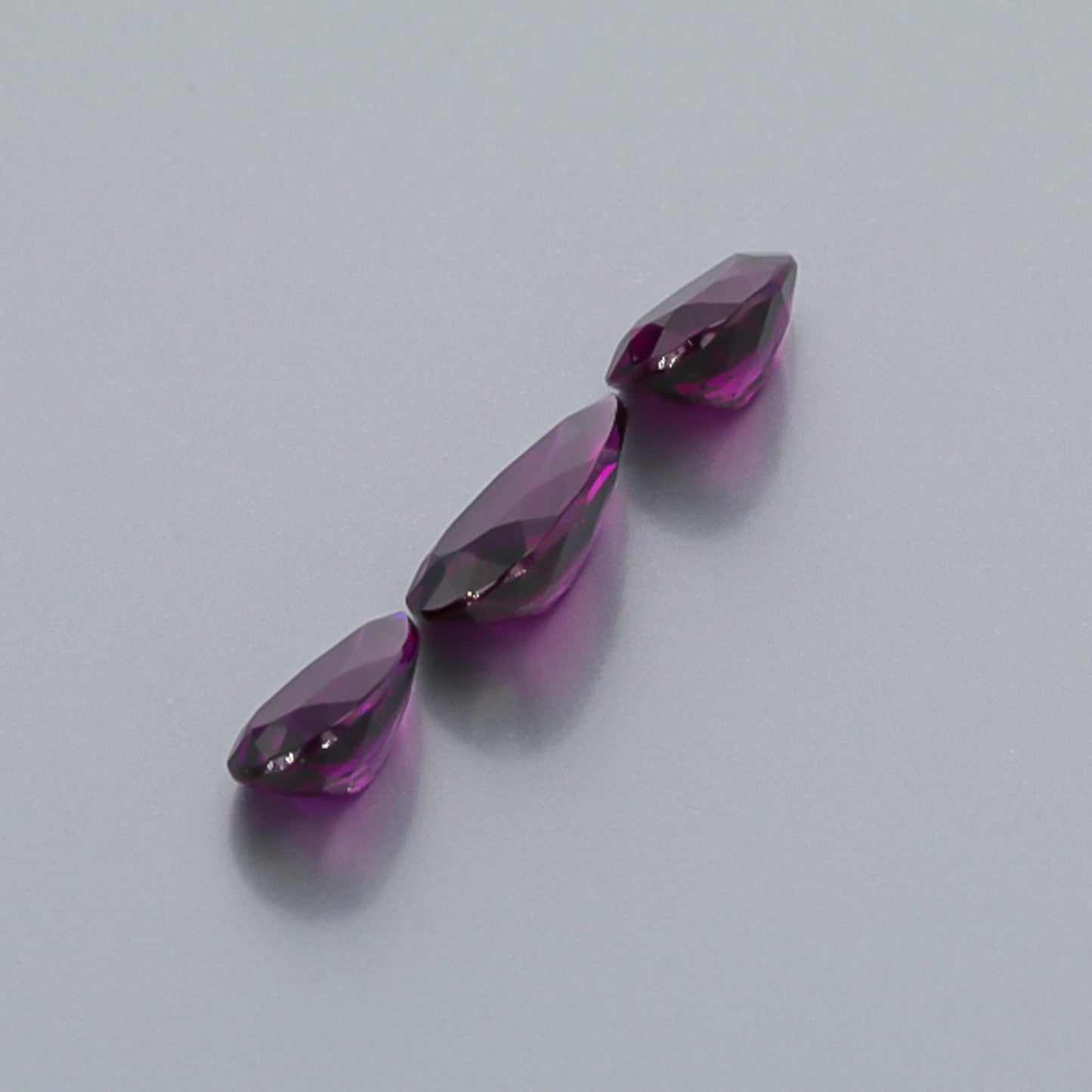 Natural Purple Garnet Set 14.20 Total Carat