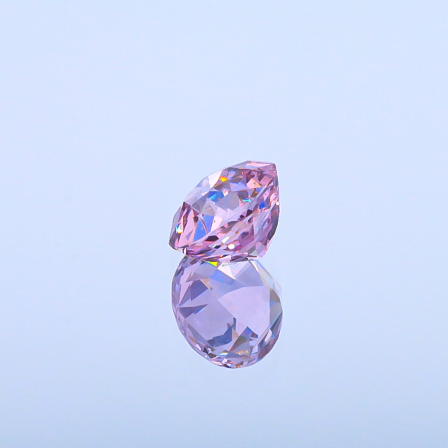 Natural Unheated Lavender Spinel Round Shape 8.19 Carats