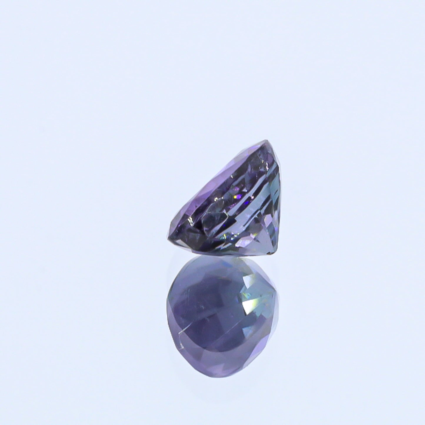 Natural Copper Bearing Tourmaline Purple Changing to Grayish Blue 6.07 Carats With GIA Report