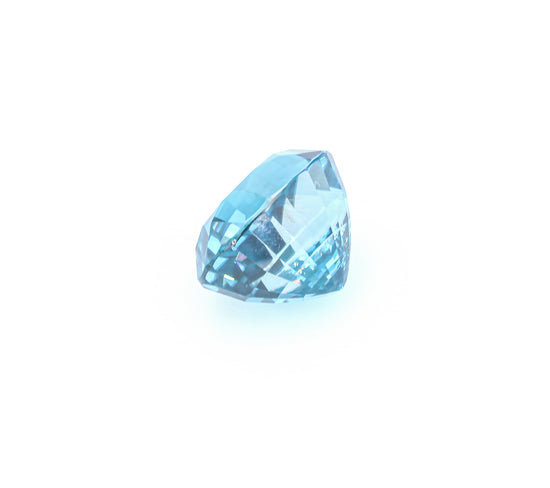 Natural Blue Zircon Oval Shape 17.33 Carats