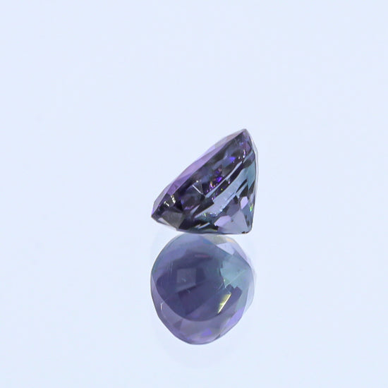 Natural Copper Bearing Tourmaline Purple Changing to Grayish Blue 6.07 Carats With GIA Report