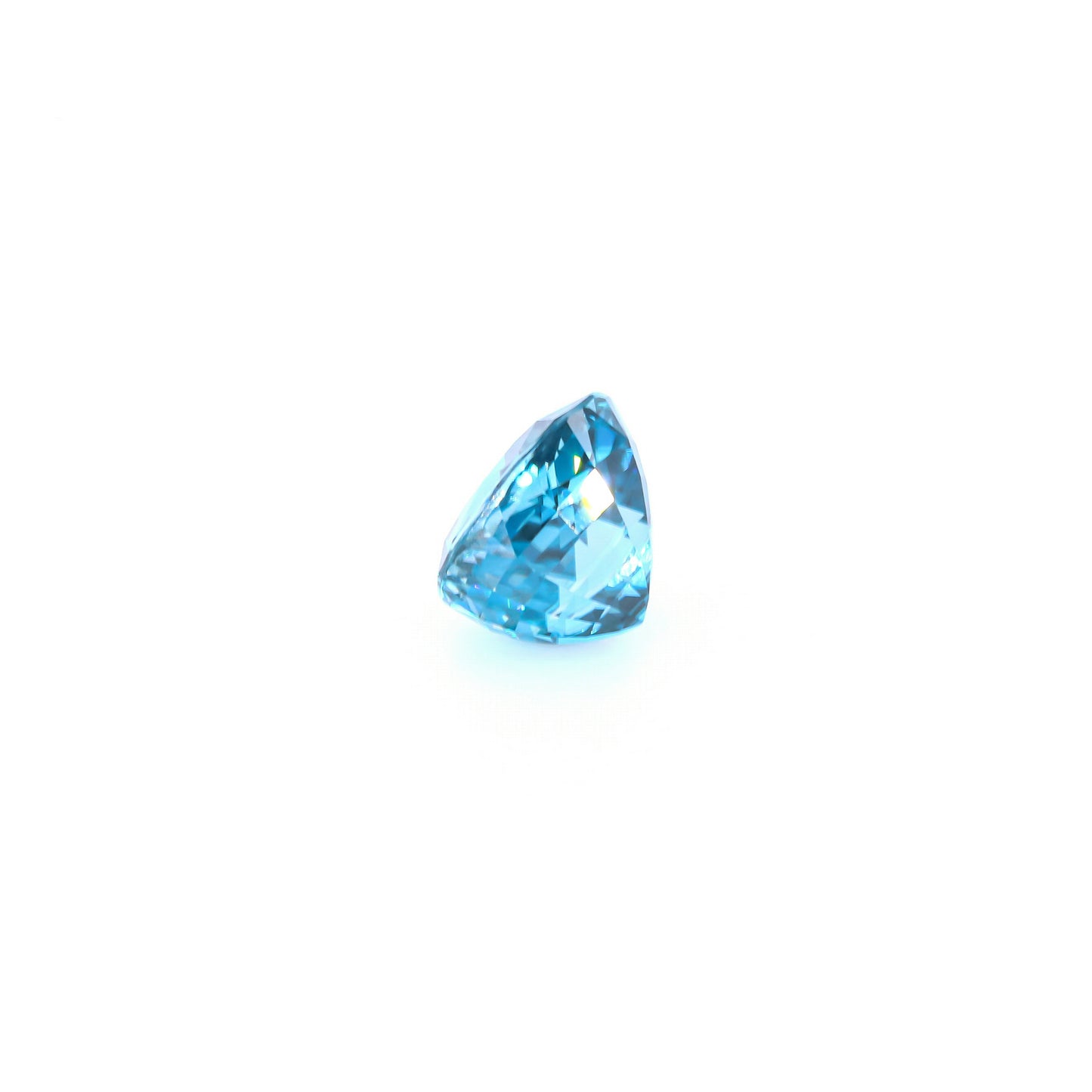 Natural Blue Zircon Pear Shape 13.49 Carats