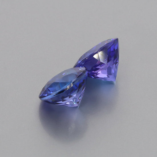 Natural Tanzanite Pair 10.97 Total Carats