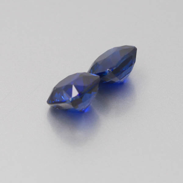 Natural Vivid Blue Sapphire Pair 10.50 Carats GRS Report Pending
