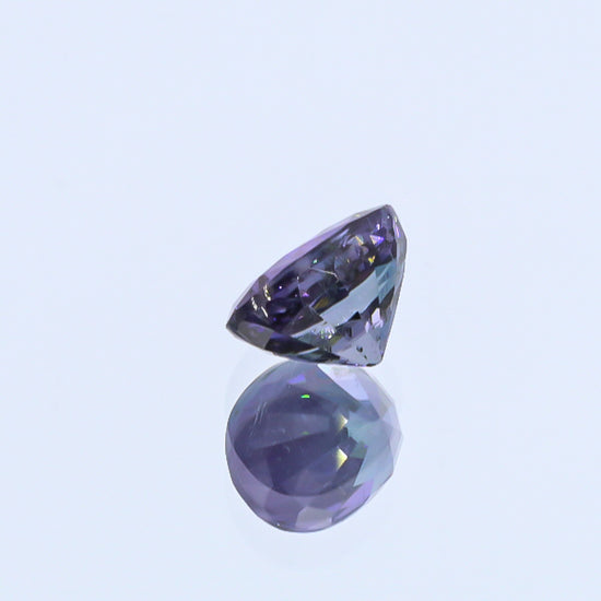 Natural Copper Bearing Tourmaline Purple Changing to Grayish Blue 6.07 Carats With GIA Report
