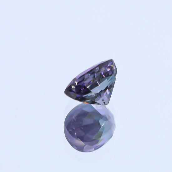 Natural Copper Bearing Tourmaline Purple Changing to Grayish Blue 6.07 Carats With GIA Report