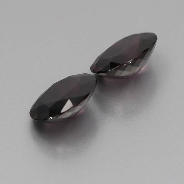 Natural Purple Spinel Pair 10.63 Total Carats