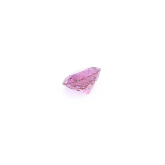 Natural Heated Pink Sapphire Purplish Pink Color Round Shape 1.74 Carats With GIA Report
