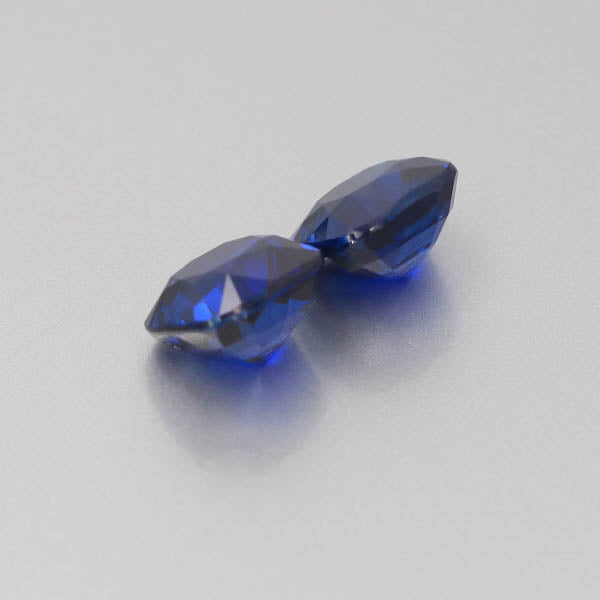 Natural Vivid Blue Sapphire Pair 10.50 Carats GRS Report Pending
