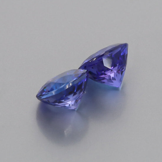 Natural Tanzanite Pair 10.97 Total Carats