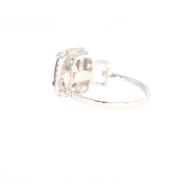 Natural Color-change Garnet 2.97 Carats and Diamond Ring