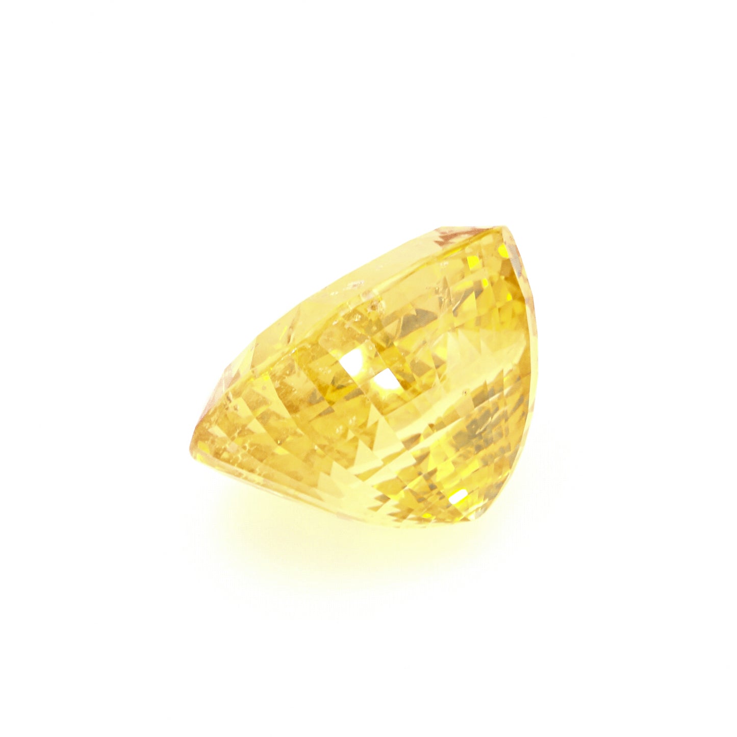 Natural Unheated Ceylon Yellow Sapphire Cushion Shape 59.81ct With GIA Report