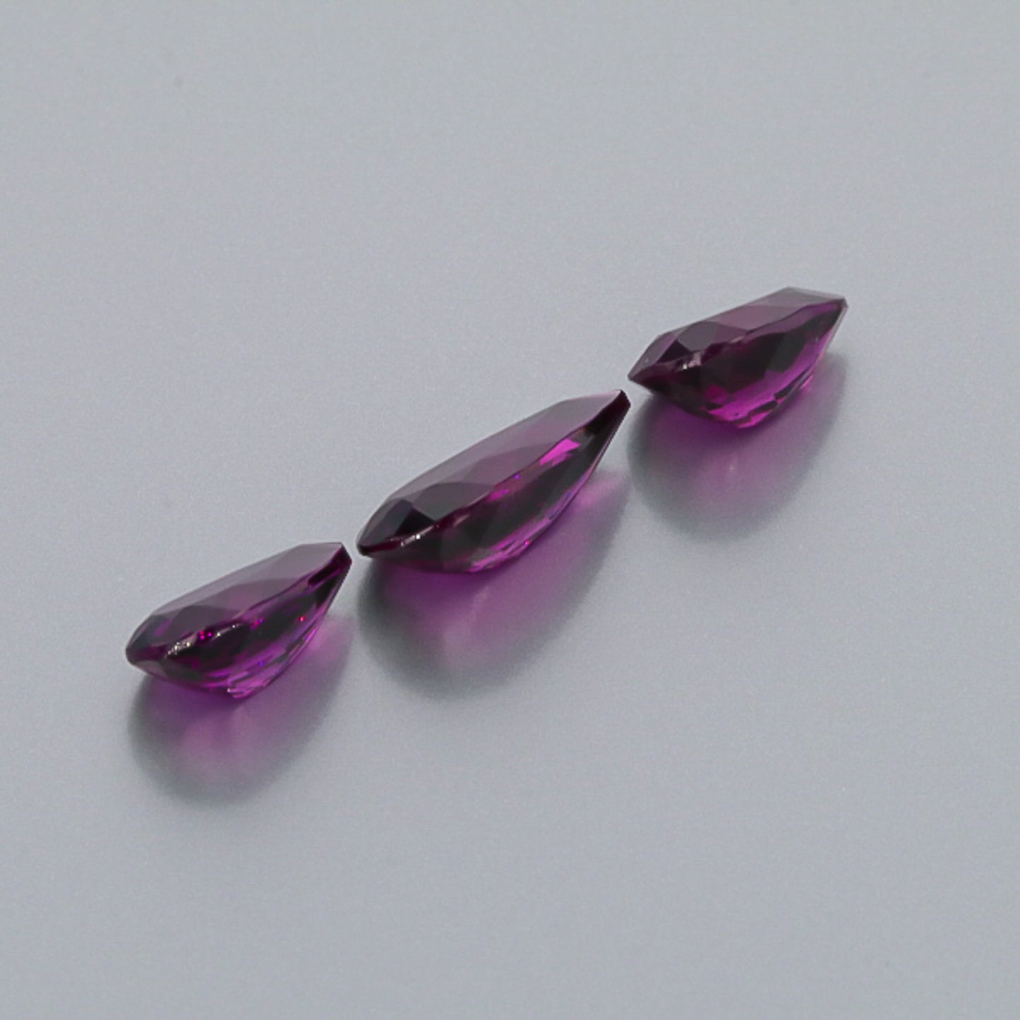 Natural Purple Garnet Set 14.20 Total Carat