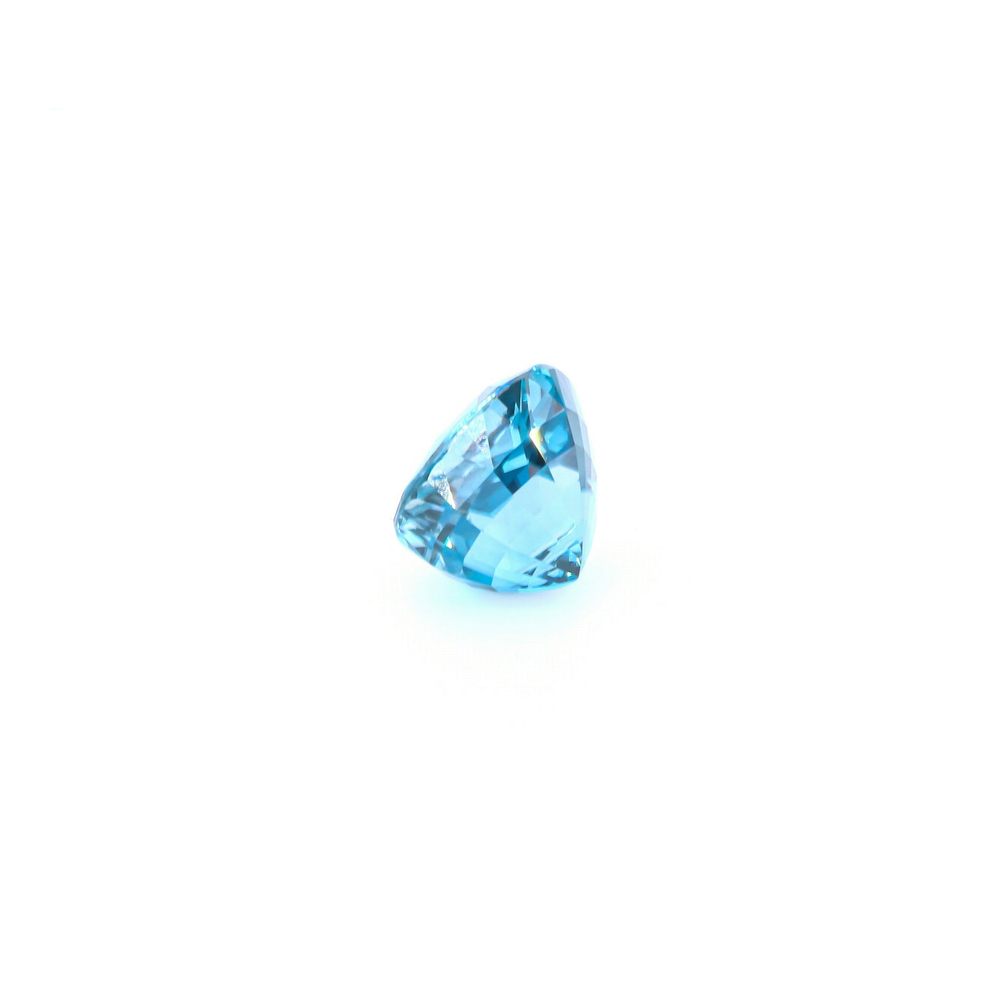 Natural Blue Zircon Pear Shape 13.49 Carats