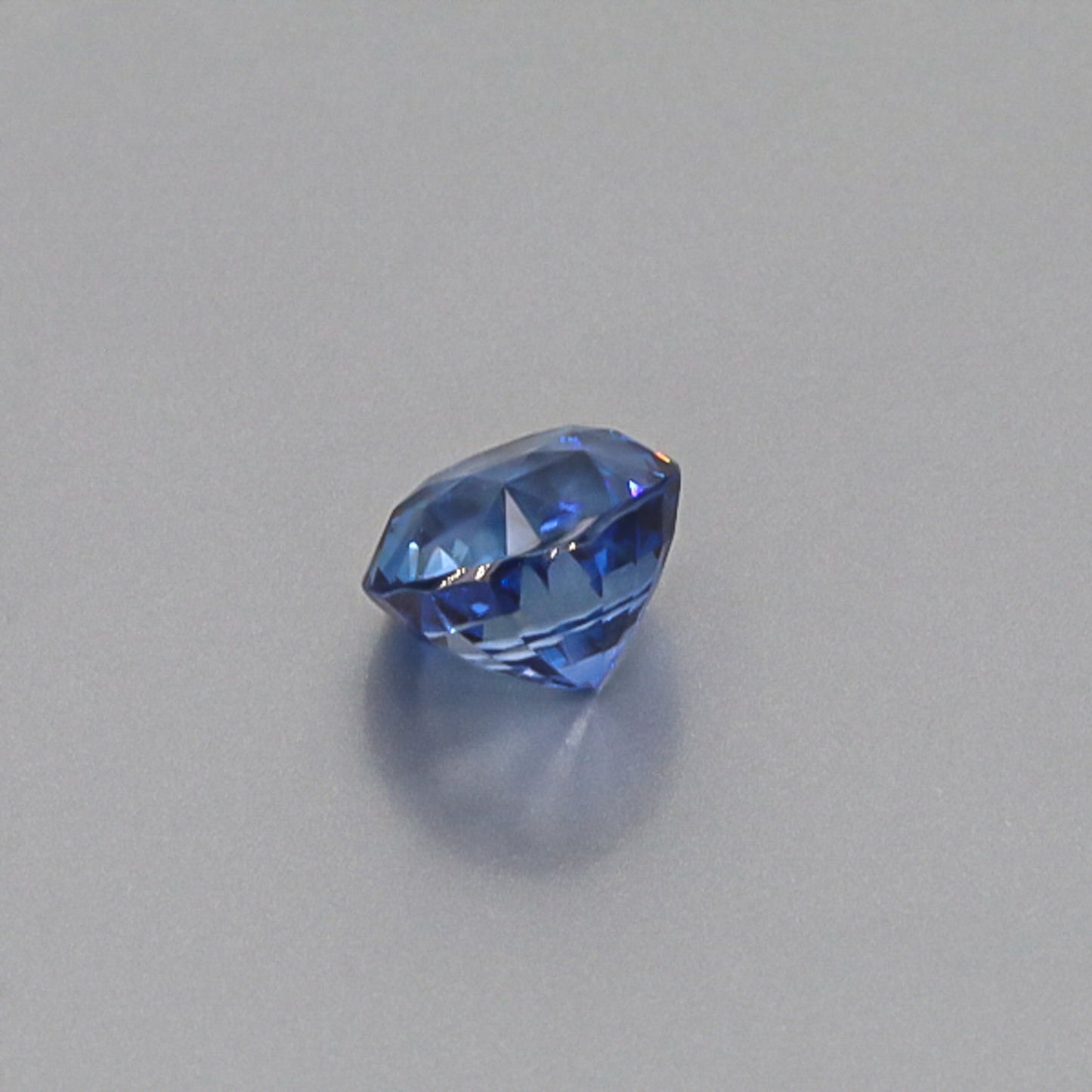 Natural Heated Blue Sapphire Round Shape 5.04 Carats With GIA Report