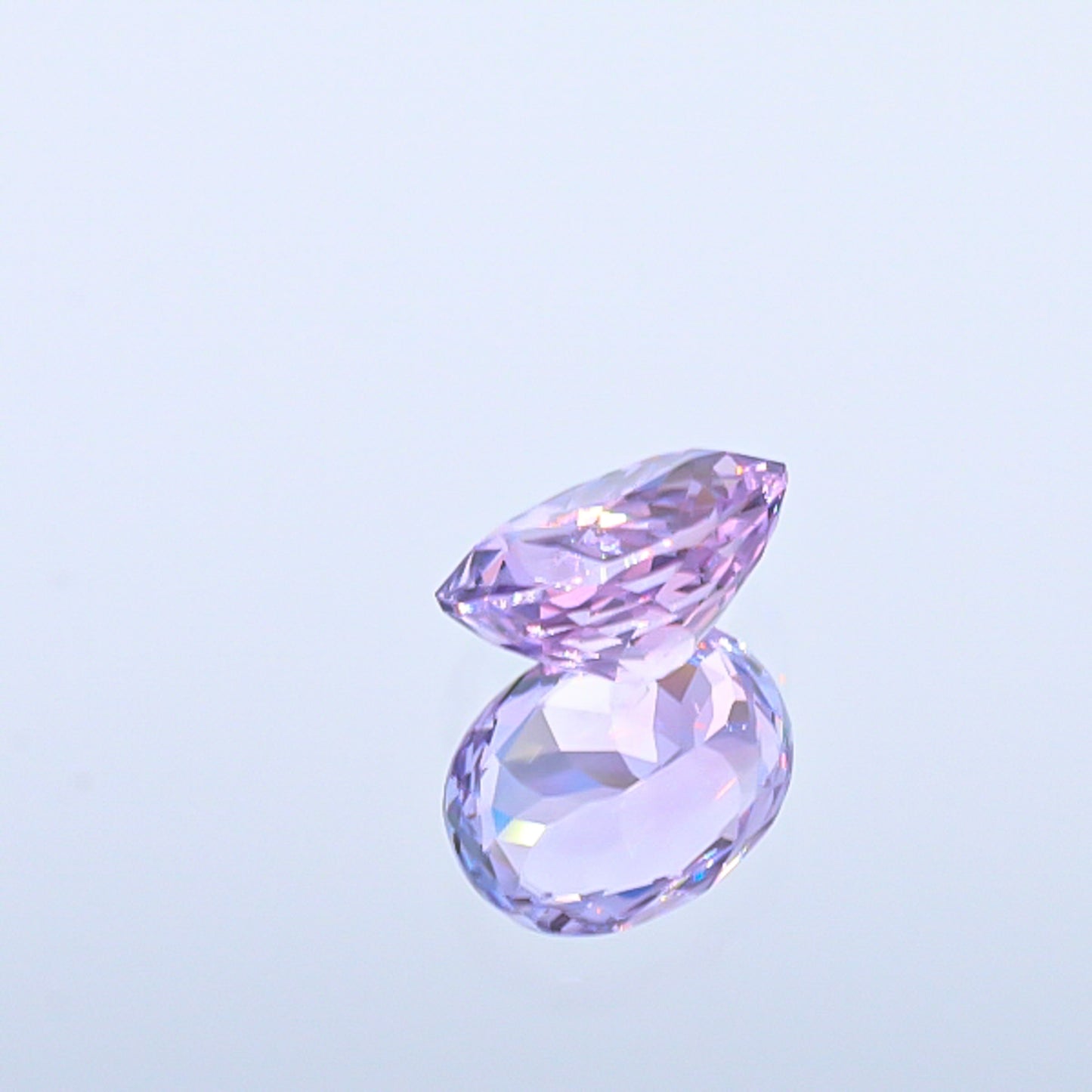 Natural Unheated Purple Zoisite Oval Shape 2.66 Carats With GIA Report