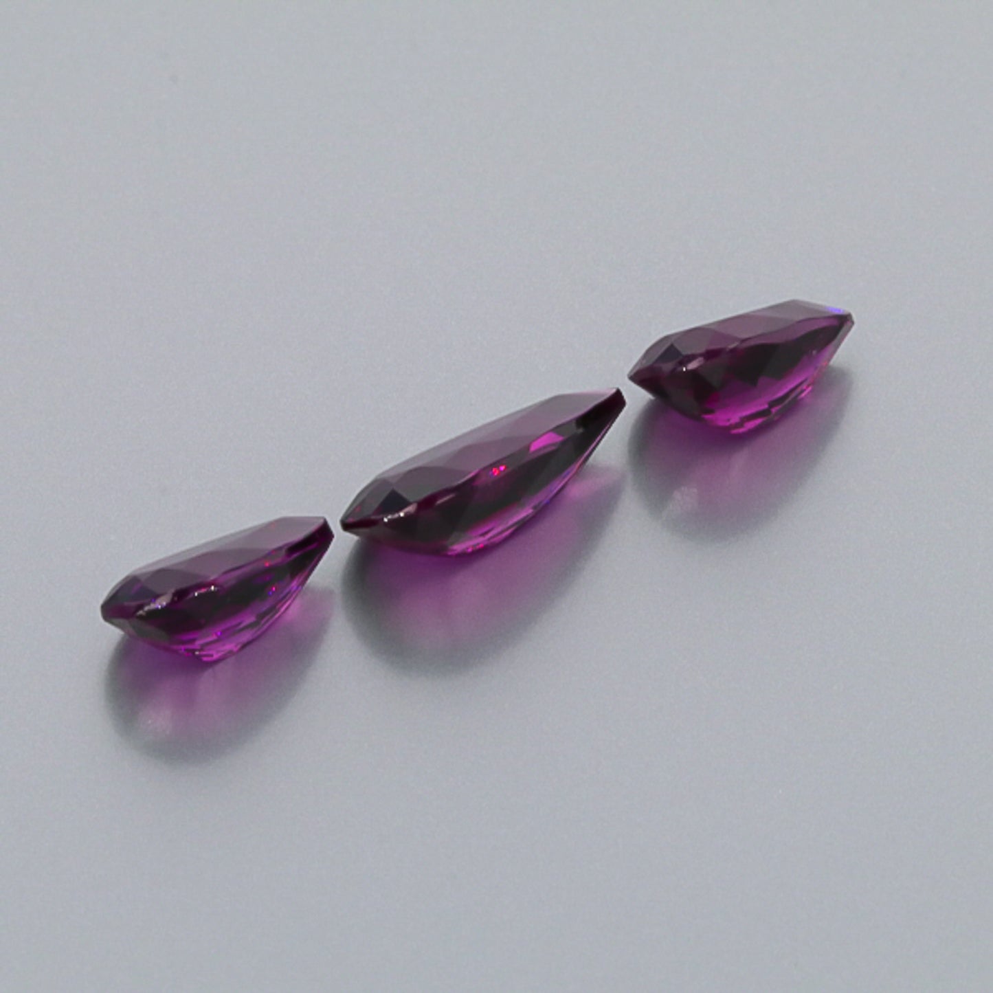 Natural Purple Garnet Set 14.20 Total Carat