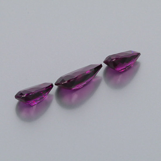 Natural Purple Garnet Set 14.20 Total Carat