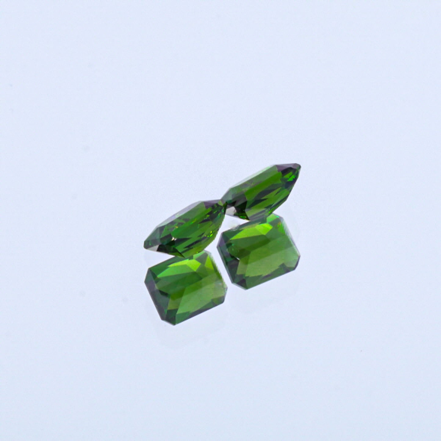 Natural Chrome Tourmaline Pair 2.39 Carats
