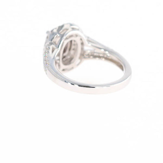 Natural Color Change Garnet and Diamond Ring