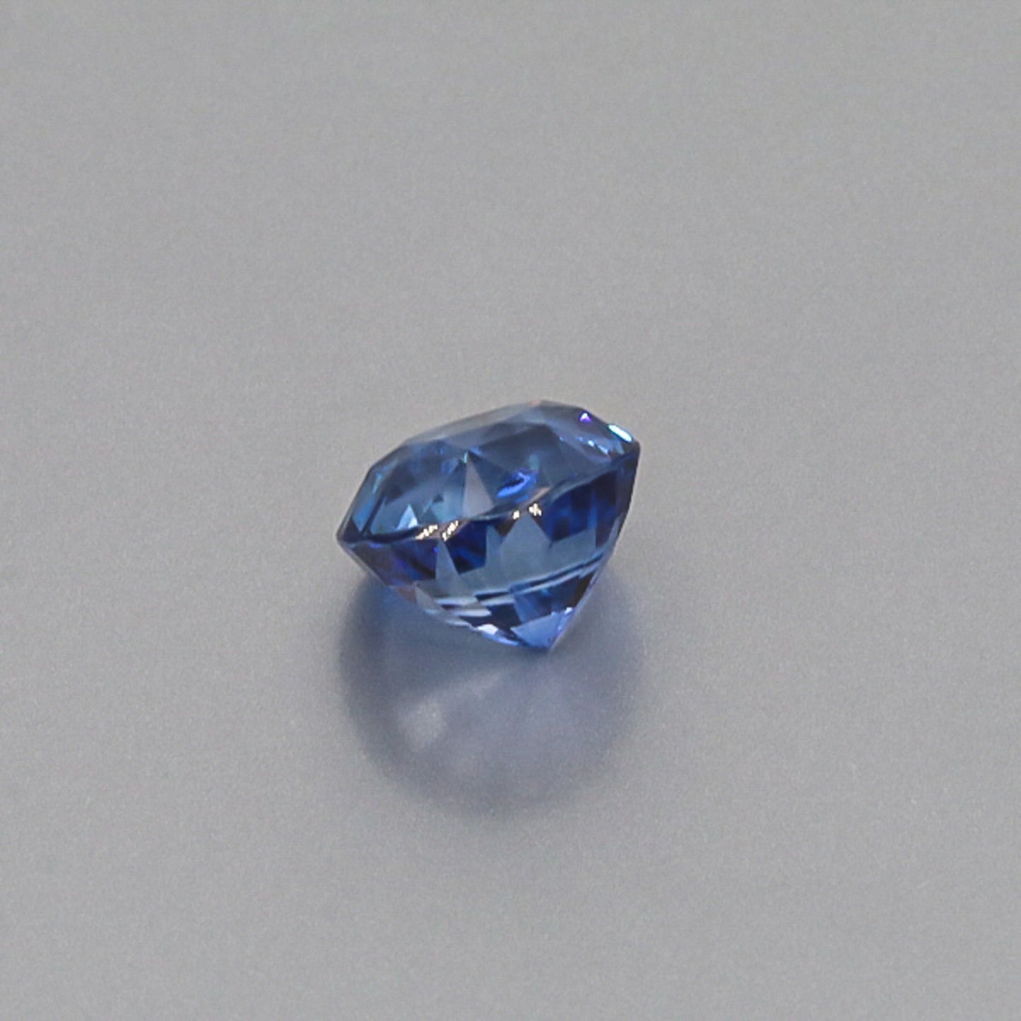 Natural Heated Blue Sapphire Round Shape 5.04 Carats With GIA Report